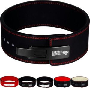 IBRO Powerlifting Lever Gym Belt Power 8MM 10MM or 13MM Extreme Heavy Duty Genuine Leather Belts