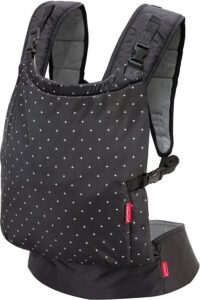 Infantino Zip 2 In 1 Travel Carrier With Padded Shoulder Shoulder Straps-Wide Waist Belteasy To Fold