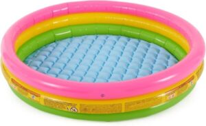 Intex Sunset Glow Baby Pool Outdoor Toy and Structures [Multicolor 57422]