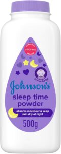 JOHNSON’S Baby Diapering Powder Sleep Time 500g