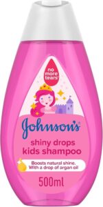 Johnson's Kids Shampoo Shiny Drops 500ml - افضل انواع الشامبو للاطفال