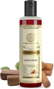 KHADI NATURAL Sandalwood Massage Oil 210ml