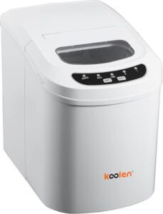 KOOLEN ICE MAKER 2.2L WHITE - افضل صانعة ثلج