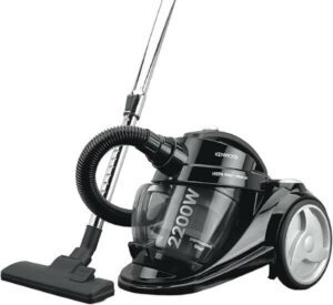 Kenwood Bagless Canister Vacuum Cleaner HEPA Filter VC705001 Black - افضل انواع المكانس بدون كيس