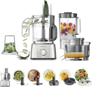 Kenwood Food Processor 1000W FDP65.880SI Silver