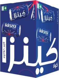 Kinza Cola Carbonated Soft Drinks 6-Pieces Set 360 ml - افضل مشروب غازي