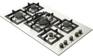 Kitchen Line 5 Gas Eye Steel Cooktop Model No J5020