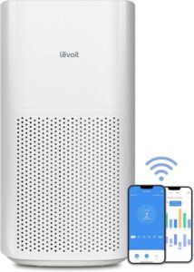 LEVOIT Smart Air Purifiers for Home Large Room Covers up to 1588 Sq. Ft APP Control and PM2.5 Display (افضل انواع منقي الهواء)