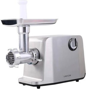 Lawazim Electric Meat Grinder Household Sausage Mincer slicer cutter 3000W K50068 - افضل انواع فرامات اللحم