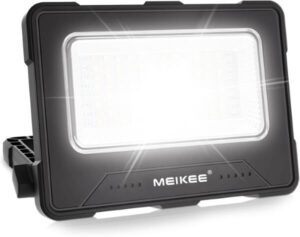 MEIKEE 80W Rechargeable Work Light 1000 Lumen Portable Camping Light 10000mAh