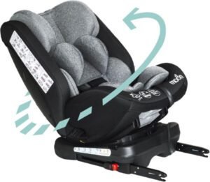 MOON Rover -Baby-Infant Car seat Group(0+,1,2,3) (0-12 years) 360° Rotate - افضل كرسي اطفال للسيارة