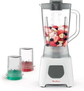 MOULINEX Blender Blendeo 1.5L Blender Smoothie Maker LM2B3127 - افضل خلاط عصير فواكه