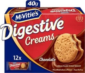 McVitie's Digestive Chocolate Creams Filled Biscuits 12 x 40 g - افضل انواع البسكويت
