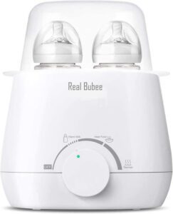 Mcrine Baby Bottle Warmer Steam Sterilizer & Baby Food Heater 3-in-1 with Evenly Warming Breast Milk or Formula