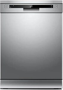 Midea 12 Place Setting Free Standing Dishwasher with 7 Programs WQP125201CS