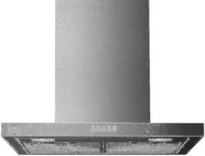 Midea 60 X 60 cm Chimney Hood Stainless Steel - E60MEW2M19 - أفضل أنواع شفاطات المطابخ