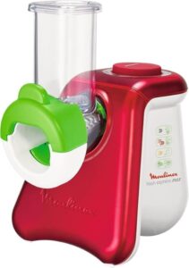 Moulinex DJ8115 Red White electric grater DJ8115 Red White Cheese AC 260W