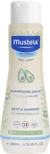 Mustela Baby Shampoo For Soft Normal Skin 200Ml - افضل شامبو ينعم شعر الاطفال