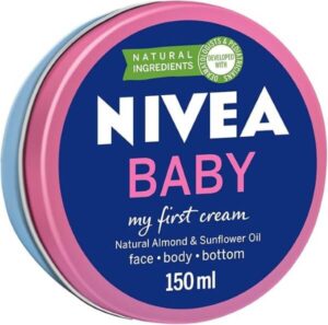 NIVEA Baby All Purpose Cream My First Cream Natural Almond & Sunflower Oil 150ml