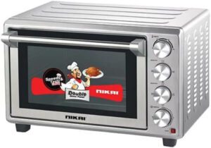 Nikai Electic Oven With Rotiss 1800W NT5201RCAX1 - افضل انواع الافران الكهربائية