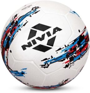 Nivia Storm Football Size 5 Rubberized Moulded Soft Ground Wet Ground