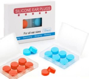Nozibye 14 Pairs Moldable Soft Silicone Ear Plugs for Sleeping, Reusable Waterproof Earplug - افضل سدادة اذن للسباحة