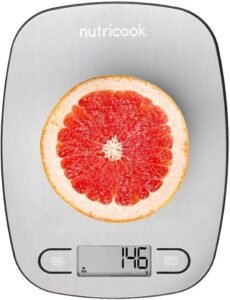 Nutricook Digital Kitchen Scale Eko 5kg Capacity Stainless Steel - احسن نوع ميزان مطبخ