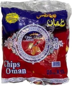 Oman Chips Potato Chilli Flavor - 23x13g