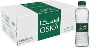 Oska Drinking Water 330 ml - Pack of 40 - افضل مويه للشرب