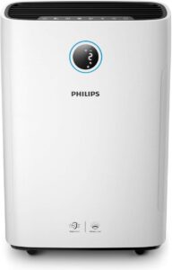 PHILIPS Air Purifier 2 in 1 [Purifier + Humidifier] High Performance for Rooms AC2729-90 - افضل مرطب جو