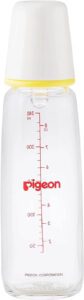 PIGEON FEEDING BOTTLE K8 GLASS 240ML PA290 - افضل رضاعة اطفال زجاج