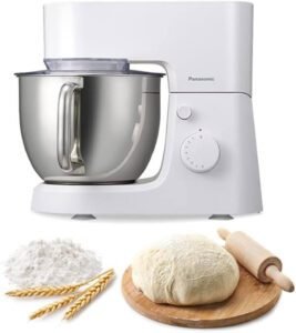 Panasonic Kitchen Machine MK-CM300 White Kneads 1Kg 4.3L - افضل انواع العجانات