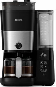 Philips All-in-One Brew Drip Coffee Maker HD7900-50 - افضل ماكينة قهوة مع مطحنة