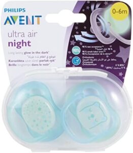 Philips Avent STHR SIL ULTRA AIR 0-6M NT BOY X 2 (SCF376-11) - افضل نوع لهايه للاطفال