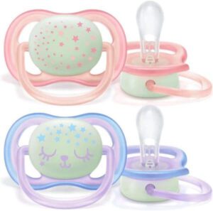 Philips Avent Soother SIL ULTRA AIR 0-6M NT GIRL X2