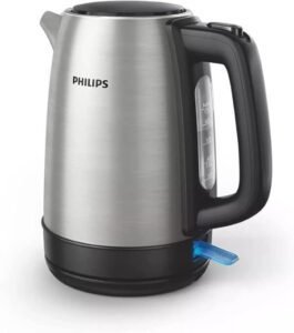 Philips Metal Kettle Daily Collection 2200W - 1.7L HD9350-92 - أفضل غلاية ماء ستيل