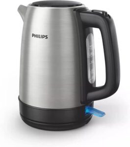 Philips Metal Kettle Daily Collection - 2200W - 1.7L HD9350-92 - احسن غلاية ماء