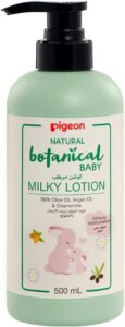 Pigeon Natural Botanical Baby Milky Lotion Hypoallergenic 500ml