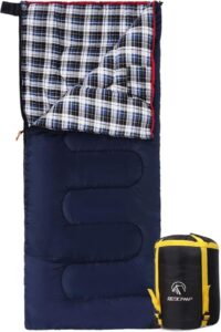 REDCAMP Cotton Flannel Sleeping Bags for Camping - افضل كيس نوم للبر