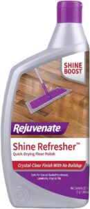 Rejuvenate Shine Refresher Hardwood Polish Restorer Removes Scratches from Wood Floors Restores Shine