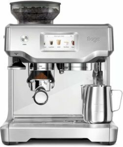 Sage The Barista Touch Semi Automatic Espresso Machine Ses880Bss4Gsa1