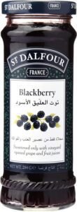 St. Dalfour Black Raspberry Jam Bottle 284G - Pack Of 1