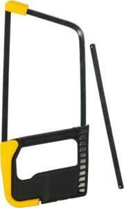 Stanley Junior Hacksaw Plastic Handle 150Mm (0-15-218) Black-Yellow