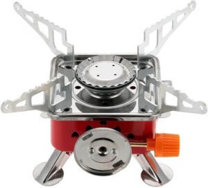 Sulfar Portable Camping Gas Stove - Lightweight Backpack Butane Burner - 2800W High Power - افضل موقد غاز متنقل