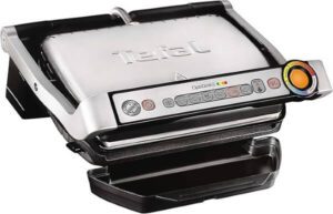 TEFAL OPTIGRILL+ Indoor Electric Grilling 2000W Stainless Steel GC712D28 - افضل شواية سندوتشات