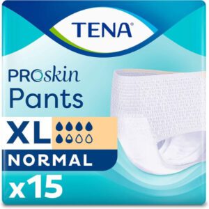 Tena Proskin Normal Incontinence Adult Pants Extra Large 15 Count - افضل حفاضات للكبار