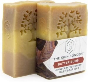 The skin concept hand crafted artisanal brazilian clay baby soap bar butter bums - افضل صابون جسم للاطفال