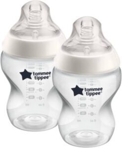 Tommee Tippee Closer To Nature Milk Feeding Bottle 260 Ml - افضل نوع رضاعة اطفال