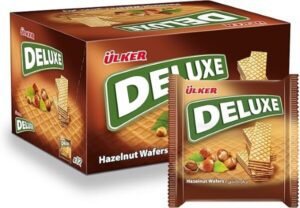 Ulker Delux Hazelnut Wafer Pack of 12 - 40 gm