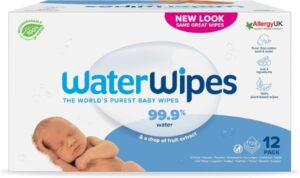 WaterWipes Original Biodegradable Baby Wipes 720 Count (12 packs) - افضل نوع مناديل مبلله للاطفال